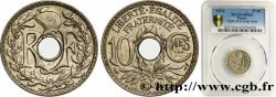 Essai de 10 centimes Lindauer, Cmes souligné, Maillechort, poids léger 1914 Paris GEM.39 6 var. SPL64 PCGS