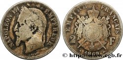 2 francs Napoléon III, tête laurée  1869 Paris F.263/10
