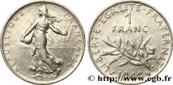 1 franc Semeuse, nickel, frappe médaille 1960 Paris F.226/4 var. TB35 