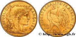 10 francs or Coq 1899 Paris F.509/1 SUP55 