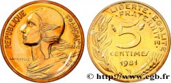 5 centimes Marianne 1981 Pessac F.125/17
