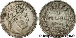 5 francs, IIIe type Domard 1844 Lille F.325/5