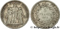 5 francs Hercule 1875 Paris F.334/14