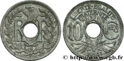 10 centimes Lindauer en zinc, Cmes non souligné et millésime sans points 1941  F.140A/1