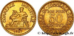 50 centimes Chambres de Commerce 1927 Paris F.191/9 MS62 