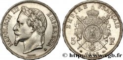 5 francs Napoléon III, tête laurée 1868 Paris F.331/12 TTB52 