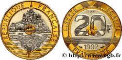 Essai de 20 francs Mont Saint-Michel 1992 Pessac F.403/1 FDC 
