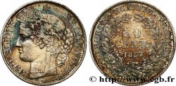 50 centimes Cérès, Troisième République 1887 Paris F.189/12