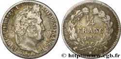 1/4 franc Louis-Philippe 1839 Paris F.166/74