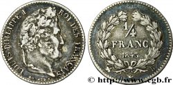 1/4 franc Louis-Philippe 1843 Rouen F.166/94