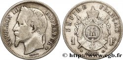 1 franc Napoléon III, tête laurée 1869 Strasbourg F.215/15