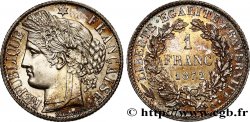1 franc Cérès, IIIe République 1872 Paris F.216/5 SUP58 
