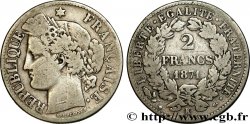 2 francs Cérès, avec légende 1871 Bordeaux F.265/6