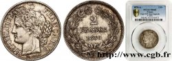 2 francs Cérès, sans légende 1870  Paris F.264/1