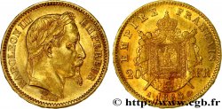 20 francs or Napoléon III, tête laurée 1864 Paris F.532/8