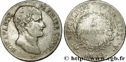 5 francs Bonaparte Premier Consul, Tranche fautée 1804 Paris F.301/9