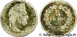 1/4 franc Louis-Philippe 1831 Bordeaux F.166/7