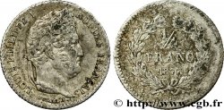 1/4 franc Louis-Philippe 1844 Paris F.166/97