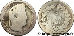 1/2 franc Louis-Philippe 1841 Rouen F.182/90