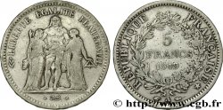 5 francs Hercule, IIe République 1849 Paris F.326/5