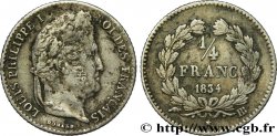 1/4 franc Louis-Philippe 1834 Strasbourg F.166/39