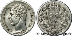 1/2 franc Charles X 1828 Nantes F.180/35