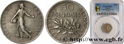 50 centimes Semeuse, Flan Mat 1897  F.190/2