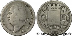 1 franc Louis XVIII 1817 La Rochelle F.206/12