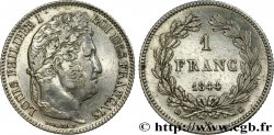 1 franc Louis-Philippe, couronne de chêne 1844 Bordeaux F.210/98