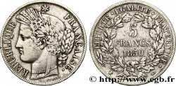 5 francs Cérès, IIe République 1850 Bordeaux F.327/6