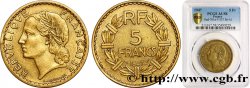 5 francs Lavrillier, bronze-aluminium 1947  F.337/9