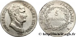 5 francs Bonaparte Premier Consul 1803 Paris F.301/1