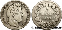 5 francs IIe type Domard 1835 Lille F.324/52