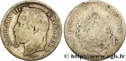 1 franc Napoléon III, tête laurée 1867 Strasbourg F.215/7