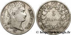 5 francs Napoléon Empereur, Empire français 1809 Rouen F.307/2