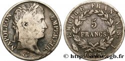 5 francs Napoléon Empereur, Empire français 1813 Limoges F.307/64