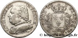 5 francs Louis XVIII, buste habillé 1815 Toulouse F.308/25