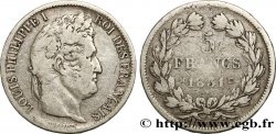 5 francs Ier type Domard, tranche en relief 1831 Toulouse F.320/9