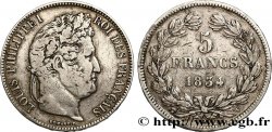 5 francs IIe type Domard 1834 Lille F.324/41