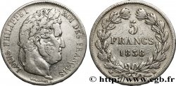 5 francs IIe type Domard 1838 Strasbourg F.324/70