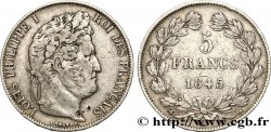 5 francs IIIe type Domard 1845 Strasbourg F.325/7