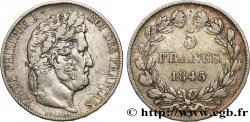5 francs IIIe type Domard 1845 Lille F.325/9