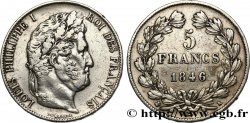 5 francs IIIe type Domard 1846 Bordeaux F.325/12