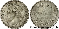 5 francs Cérès, sans légende 1870 Bordeaux F.332/2