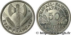 50 centimes Francisque, lourde 1942 Paris F.195/3