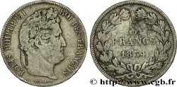 5 francs IIe type Domard 1834 Strasbourg F.324/31