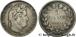 5 francs, IIe type Domard 1834 Perpignan F.324/39