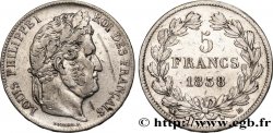 5 francs IIe type Domard 1838 Strasbourg F.324/70
