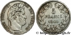5 francs IIe type Domard 1840 Bordeaux F.324/87