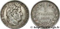 5 francs IIIe type Domard 1846 Paris F.325/10